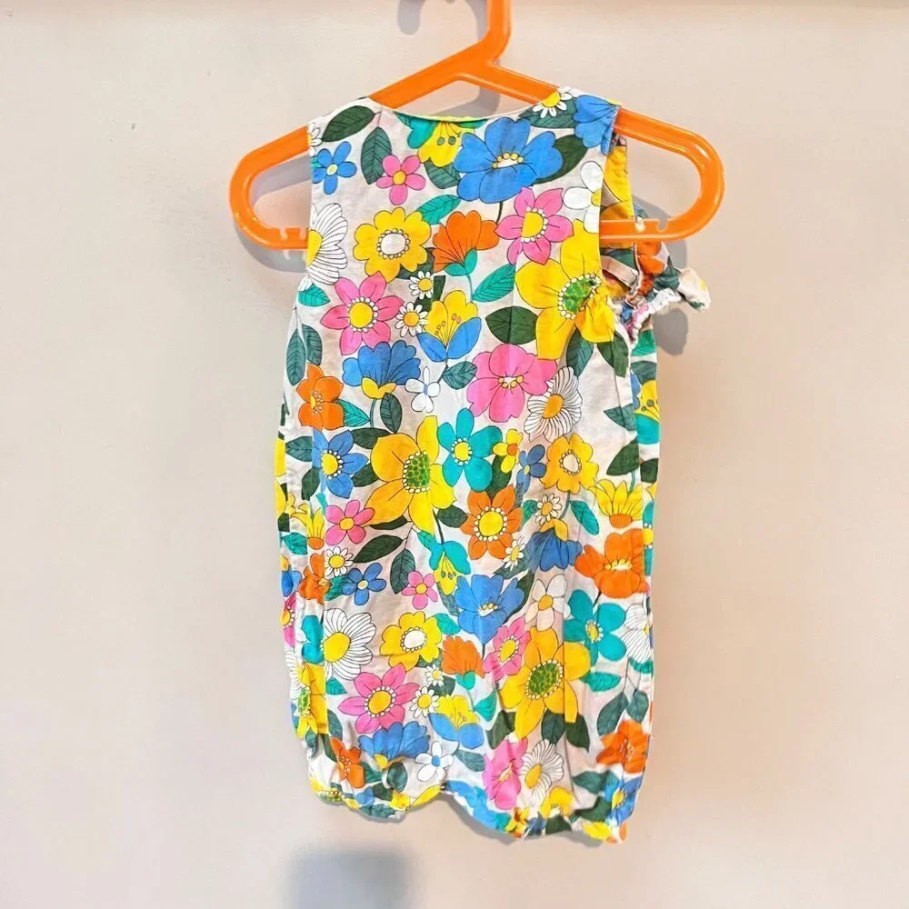 Next Bright Floral Romper- Size 2-3‎ years